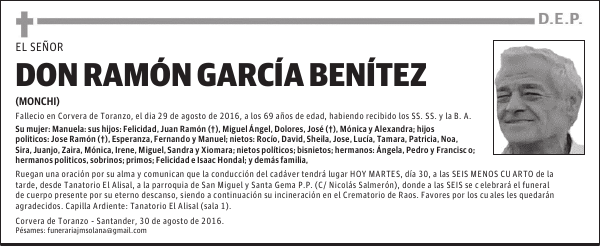 DON RAMÓN GARCÍA BENÍTEZ