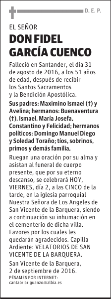 DON FIDEL GARCÍA CUENCO