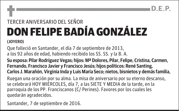 DON FELIPE BADÍA GONZÁLEZ