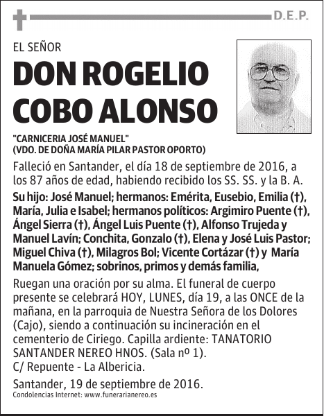DON ROGELIO COBO ALONSO