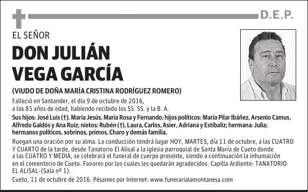 Don Julián Vega García