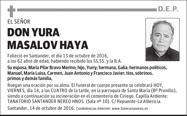 DON YURA MASALOV HAYA