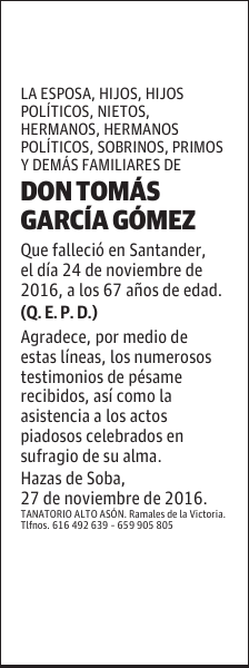 DON TOMÁS GARCÍA GÓMEZ