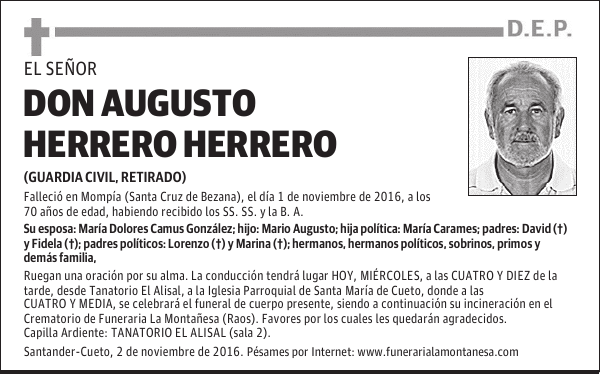 DON AUGUSTO HERRERO HERRERO