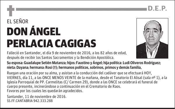 DON ÁNGEL PERLACIA CAGIGAS