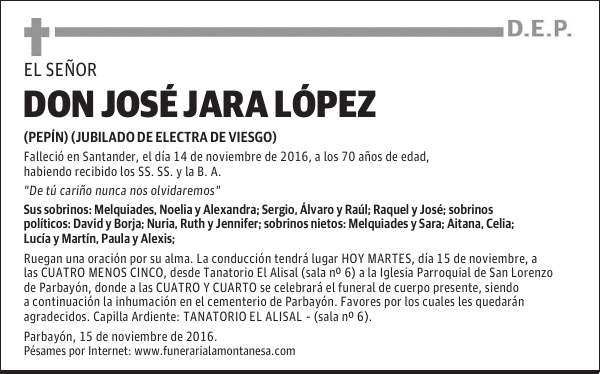 DON JOSÉ JARA LÓPEZ