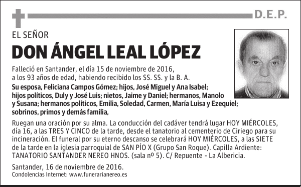 DON ÁNGEL LEAL LÓPEZ