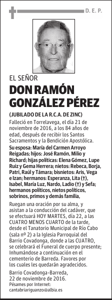 DON RAMÓN GONZÁLEZ PÉREZ