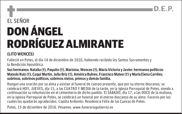 DON ÁNGEL RODRÍGUEZ ALMIRANTE