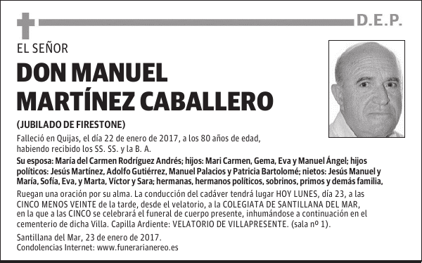 DON MANUEL MARTÍNEZ CABALLERO