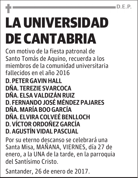 LA UNIVERSIDAD DE CANTABRIA