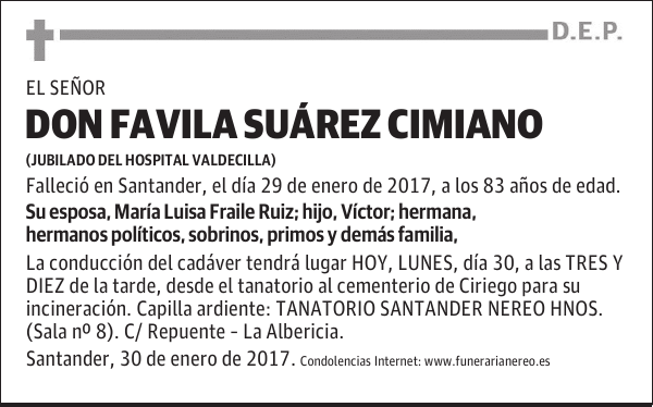 DON FAVILA SUAREZ CIMIANO