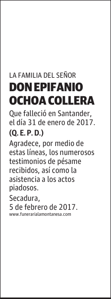 DON EPIFANIO OCHOA COLLERA