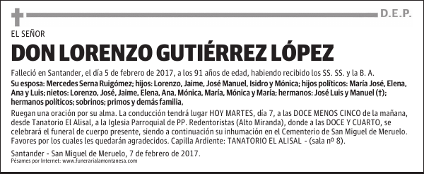 DON LORENZO GUTIÉRREZ LÓPEZ