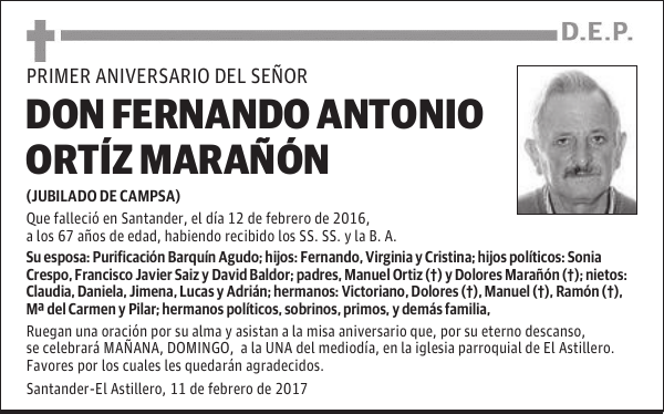 Fernando Antonio Ortiz Marañon