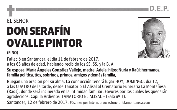 DON SERAFIN OVALLE PINTOR