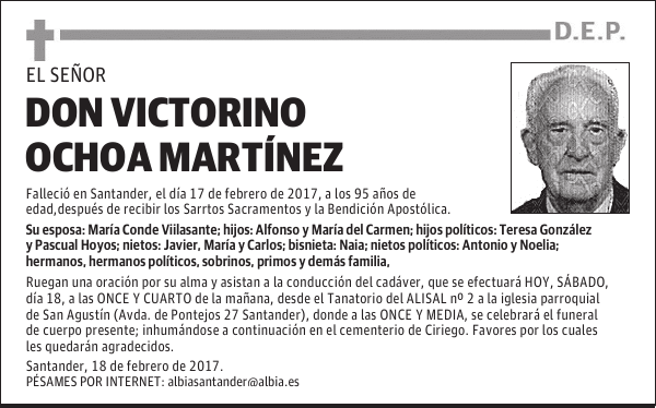 DON VICTORINO OCHOA MARTÍNEZ