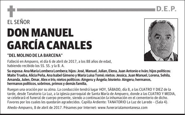 DON MANUEL GARCÍA CANALES