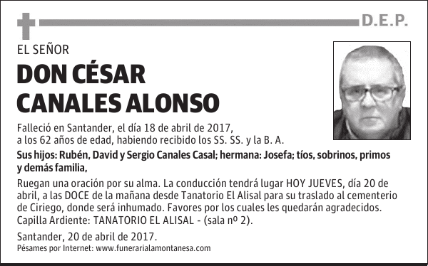 DON CÉSAR CANALES ALONSO