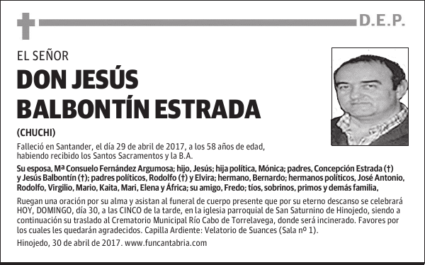 Don Jesús Balbontín Estrada