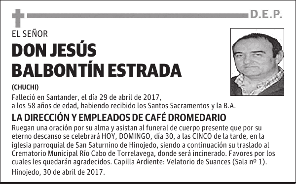 Don Jesús Balbontín Estrada