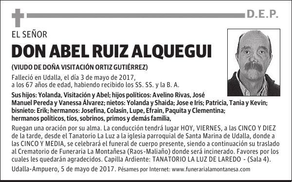 DON ABEL RUIZ ALQUEGUI