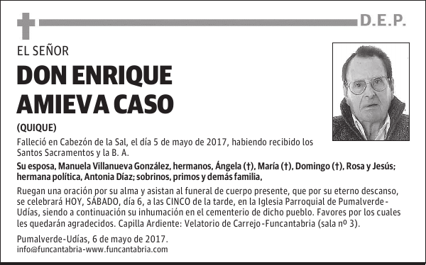 Don Enrique Amieva Caso