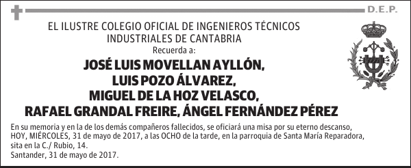 COLEGIO OFICIAL DE INGENIEROS TÉCNICOS INDUSTRIALES