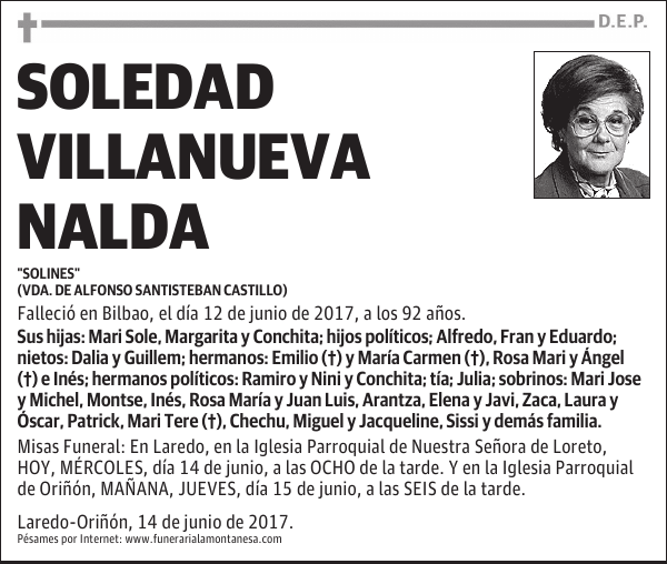 SOLEDAD VILLANUEVA NALDA