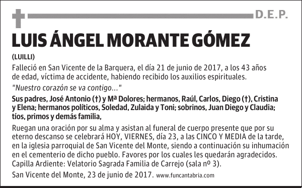 Luis Ángel Morante Gómez