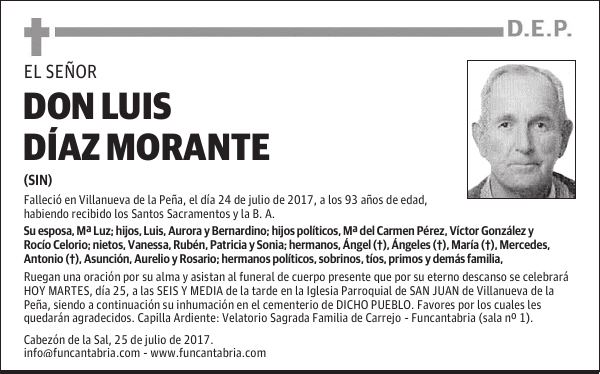 DON LUIS DÍAZ MORANTE