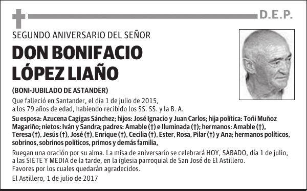 Bonifacio Lopez Liaño