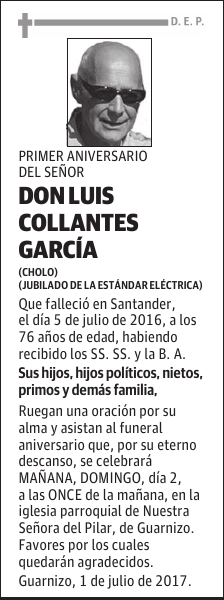 LUIS COLLANTES GARCIA