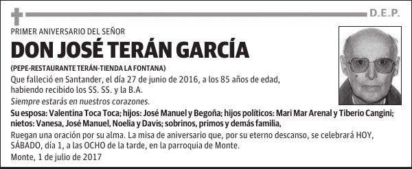 Jose Teran Garcia