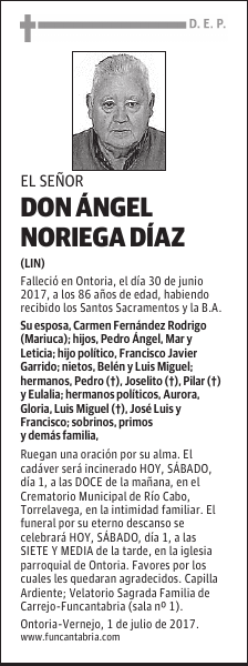 Don Ángel Moriega Díaz