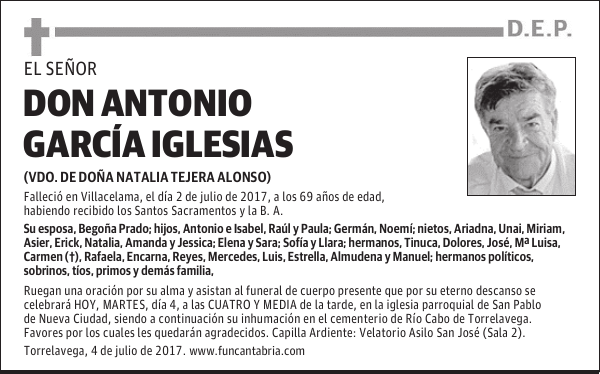 Don Antonio García Iglesias