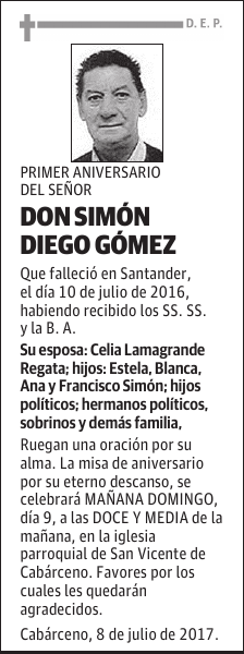DON SIMÓN DIEGO GÓMEZ