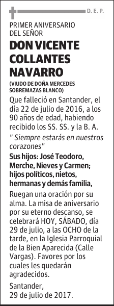DON VICENTE COLLANTES NAVARRO