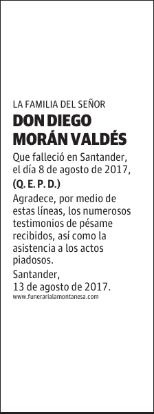 DON DIEGO MORAN VALDES