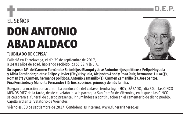 DON ANTONIO ABAD ALDACO