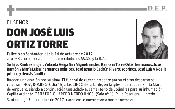 DON JOSE LUIS ORTIZ TORRE