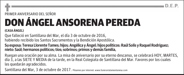 Don Ángel Ansorena Pereda