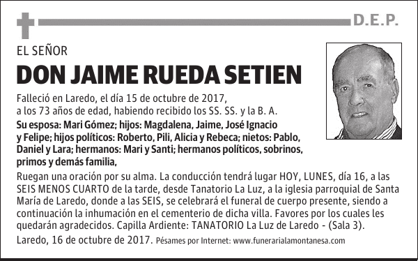 DON JAIME RUEDA SETIEN