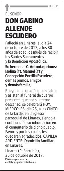 DON GABINO ALLENDE ESCUDERO