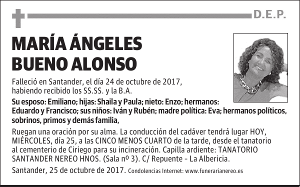 MARÍA ÁNGELES BUENO ALONSO