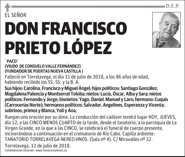 DON FRANCISCO PRIETO LÓPEZ