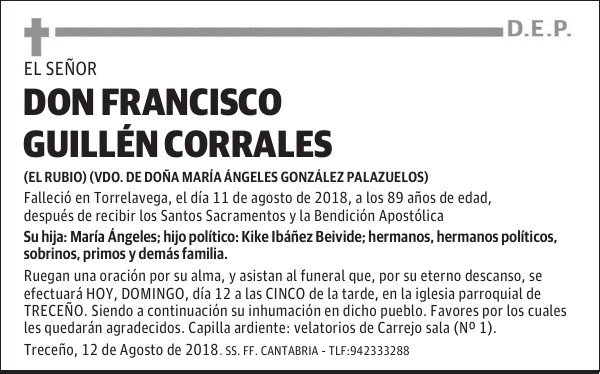 DON FRANCISCO GUILLÉN CORRALES