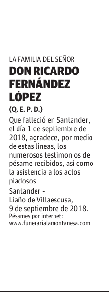 DON RICARDO FERNÁNDEZ LÓPEZ