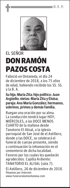 DON RAMÓN PAZOS COSTA