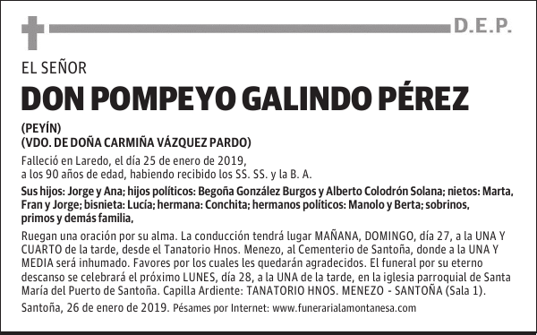 DON POMPEYO GALINDO PÉREZ